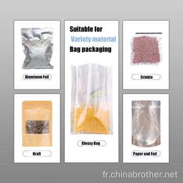 Brother Chamber Sceller Sceller Vaccum Emballage Machine d&#39;étanchéité